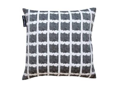 Ikat Light Cushion | Pillows by Beatrice Larkin. Item made of fabric with fiber