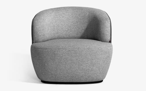 Koji Armchair | Chairs by LAGU. Item composed of wood and fabric in minimalism or modern style