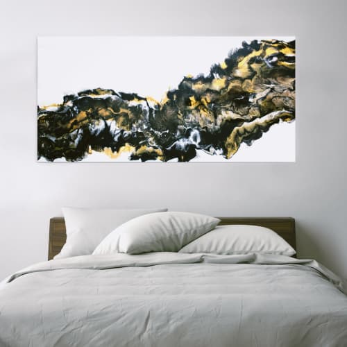 Dreamcatcher | Oil And Acrylic Painting in Paintings by Paige Ring. Item composed of wood and synthetic