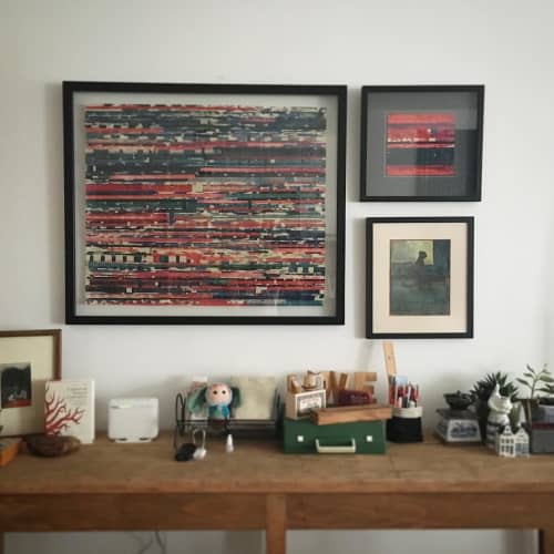 Painting | Oil And Acrylic Painting in Paintings by Seçil Art Studio London. Item composed of canvas
