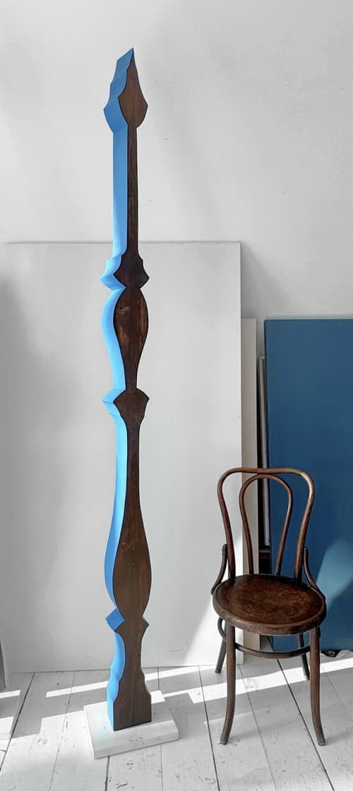 Untitled 175 | Sculptures by Neshka Krusche. Item made of wood works with minimalism & contemporary style