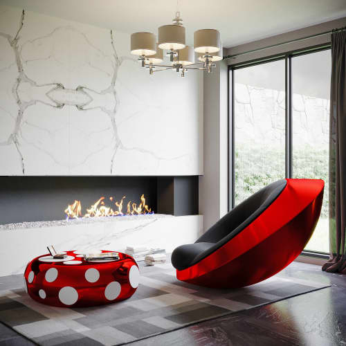 HOLO Coffee Table | Tables by Mavimatt. Item made of aluminum with synthetic