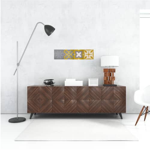 Wall Decor Composition 4.4 | Paneling in Wall Treatments by Alzuleycha. Item made of wood & fiber