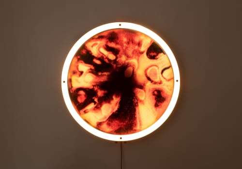 Event Horizon Mirror | Decorative Objects by Studio S II. Item composed of brass compatible with contemporary style