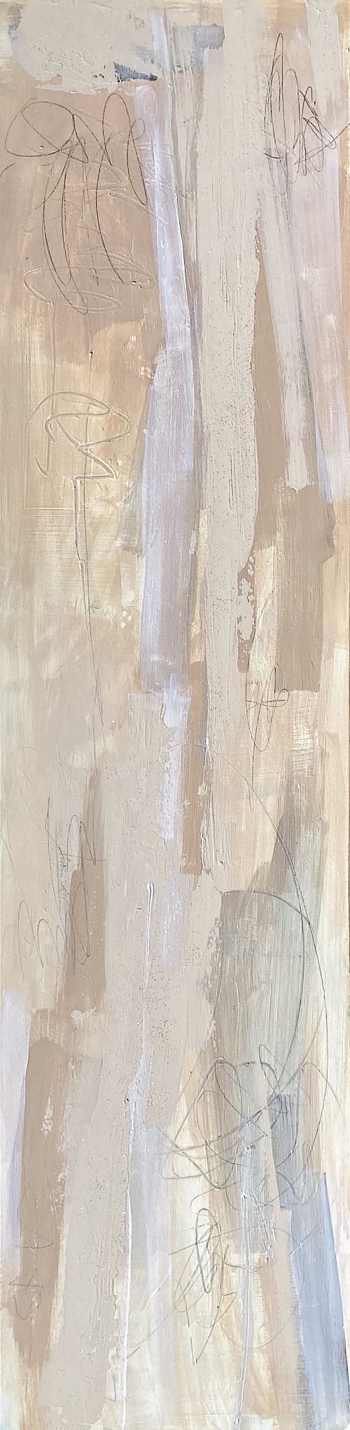 'THERE, THERE' original abstract painting by Linnea Heide | Oil And Acrylic Painting in Paintings by Linnea Heide contemporary fine art. Item made of canvas & synthetic
