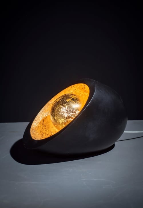 Futura | Table Lamp in Lamps by Fragiskos Bitros. Item made of copper