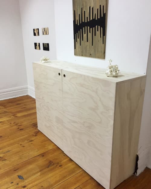 Custom Storage Solutions by Heimur at Brunswick Street Gallery, Fitzroy Wescover Furniture