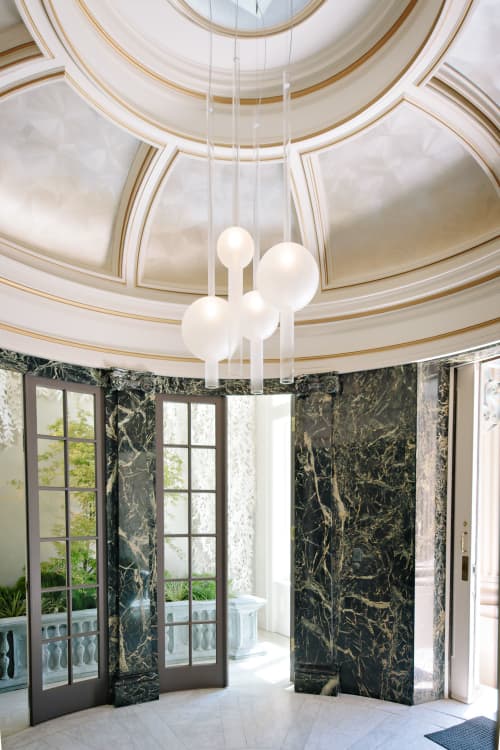 Ceiling and Wall Art | Wall Sculpture in Wall Hangings by Elan Evans | SF Decorator Showcase 2019 in San Francisco. Item made of paper