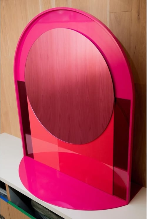 Custom mirrors by Adi Goodrich at Instagram, San Francisco Wescover Art