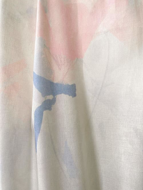 Desert Rose - Tumbleweed Mural Fabric | Curtain in Curtains & Drapes by BRIANA DEVOE. Item made of cotton