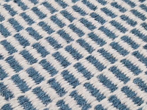 Handwoven Woolen Stair Runner Rug | Rugs by Evergreen Carpets. Item composed of wool compatible with boho and minimalism style