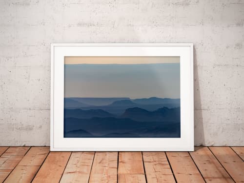 Sunrise over Ramon crater #5 | Limited Edition Print | Photography by Tal Paz-Fridman | Limited Edition Photography. Item composed of paper in contemporary or country & farmhouse style