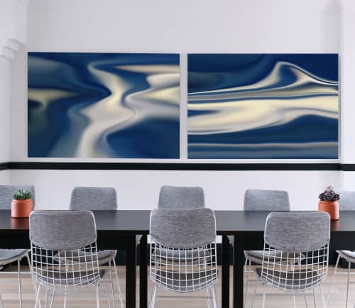Winter River 00380_A | Prints by Petra Trimmel | San Francisco in San Francisco. Item composed of paper