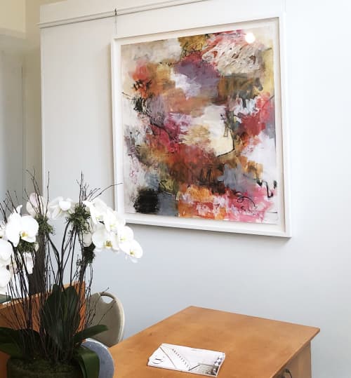 Improv | Oil And Acrylic Painting in Paintings by Martica Griffin | GALLERY in New York. Item composed of paper & synthetic