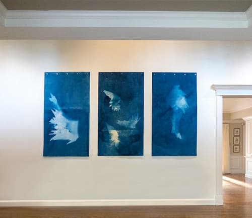 Hover Triptych | Prints by Ann Holsberry. Item composed of paper