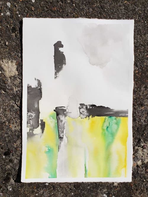Come Undone | Watercolor Painting in Paintings by Brazen Edwards Artist. Item composed of paper