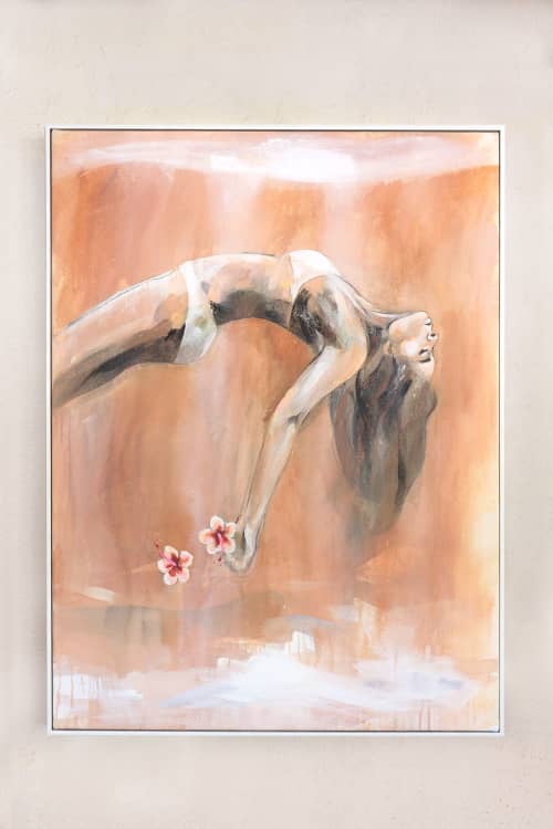 Duskfallen | Oil And Acrylic Painting in Paintings by Hannah Chloe