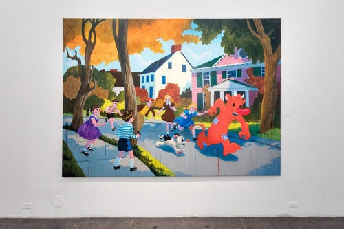 Thank God for Sinners print on canvas | Prints by Victor Castillo | Los Angeles in Los Angeles. Item composed of canvas