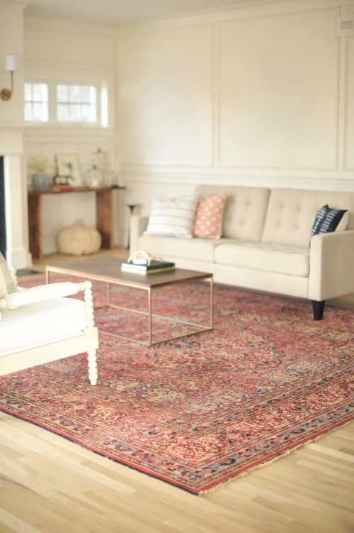 Madonna | Area Rug in Rugs by The Loom House. Item made of fabric with fiber