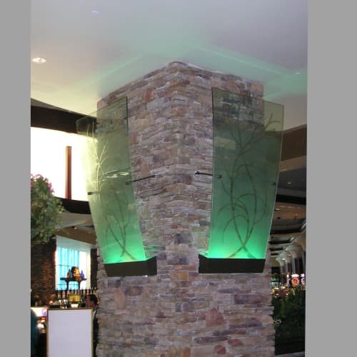 Interior Wall Sconce | Sconces by ILEX Architectural Lighting | Festival Buffet – Foxwoods Resort Casino in Mashantucket. Item made of metal with glass