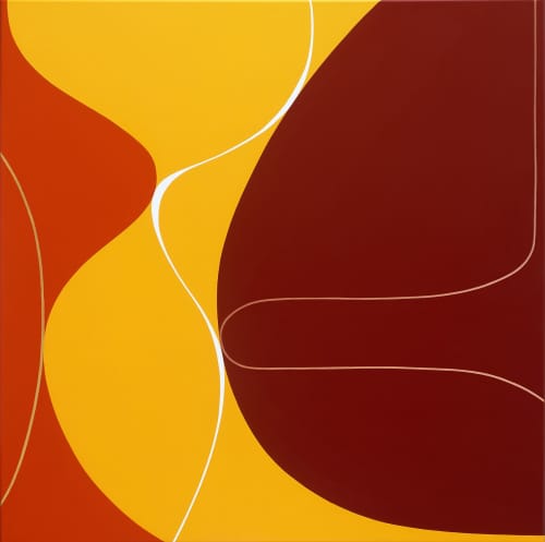 EverPresent | Oil And Acrylic Painting in Paintings by Cathy Liu