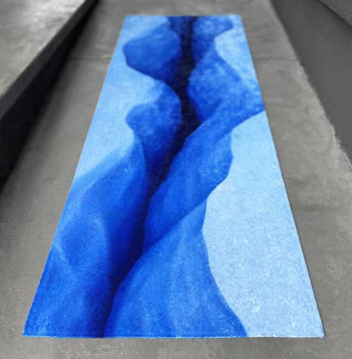 Crevasse Rug | Runner Rug in Rugs by Isabella Ronchetti