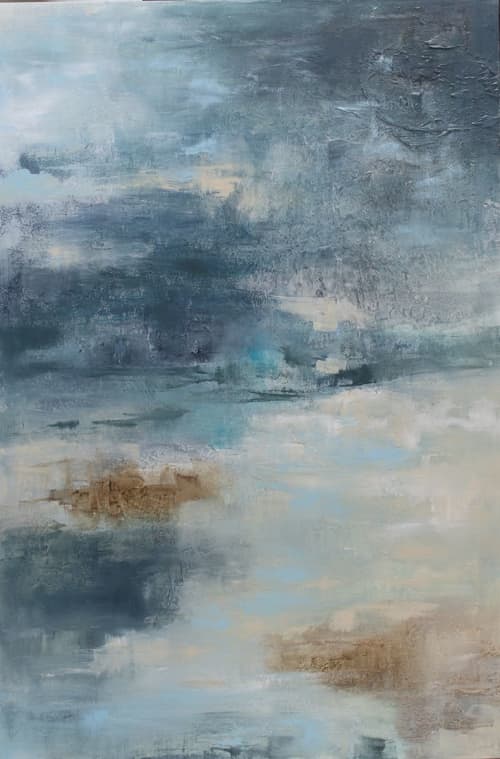 Living Color | Oil And Acrylic Painting in Paintings by J Austin Jennings. Item made of canvas