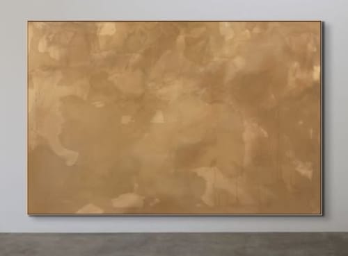 head in the clouds, 52" x 78" | Oil And Acrylic Painting in Paintings by Hailey Young. Item made of canvas works with minimalism & mid century modern style