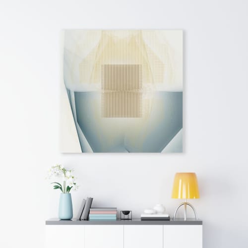 Reduction 12260 | Prints by Rica Belna. Item made of canvas