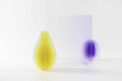 Lightness Yellow | Vase in Vases & Vessels by RE/CRAFT