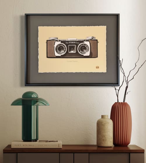 Kodak Stereo | Photography by Rick Szczechowski Photography Inc.. Item works with modern style