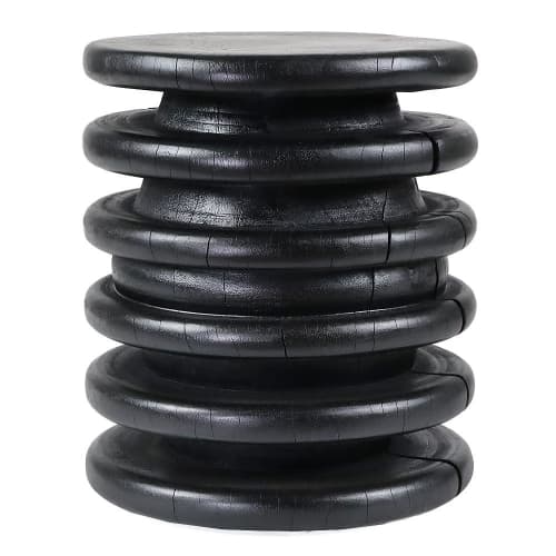 Ring Stool Table | Side Table in Tables by Pfeifer Studio. Item composed of wood