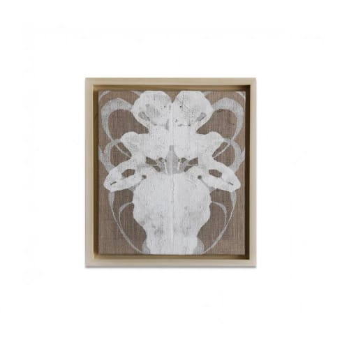 Rorschach IA | Mixed Media by Kim Fonder. Item made of fabric with synthetic