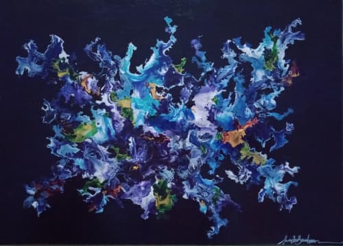 Strengthen | Oil And Acrylic Painting in Paintings by Grace Foo-Barton