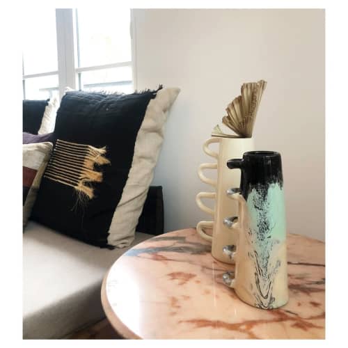 DJURA & ASIREM VASES | Vases & Vessels by IBKKI. Item composed of ceramic