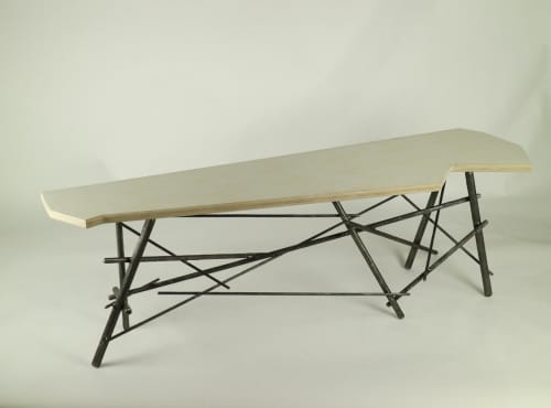 Coffee Table | Tables by CP Lighting | Independent Lodging Congress, in the William Vale NYC in Brooklyn. Item made of wood & steel