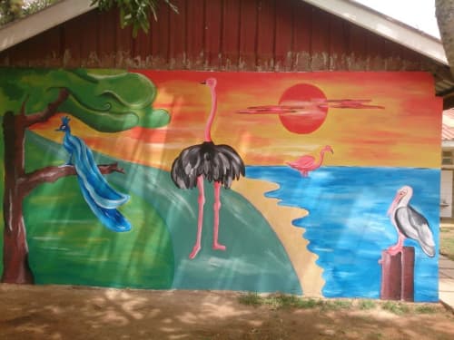 Serare School Mural | Murals by Montet Designs | Serare School in Ngong