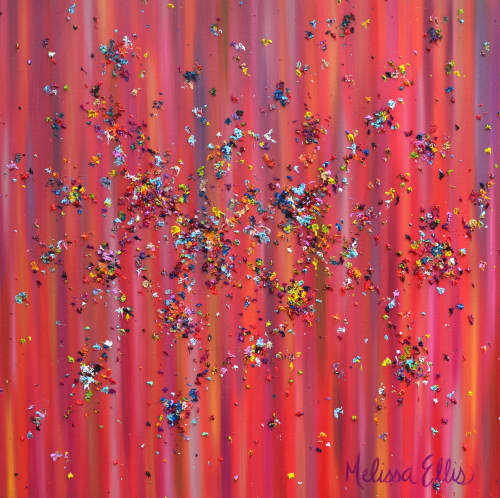 "A Delicate Balance" - 40x40" Oil on canvas | Oil And Acrylic Painting in Paintings by Melissa Ellis Art. Item made of canvas & synthetic