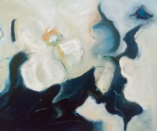 de la sombra a la luz | Oil And Acrylic Painting in Paintings by Cecilia Arrospide. Item made of canvas & synthetic