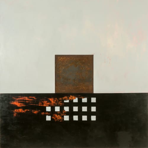 Chord | Oil And Acrylic Painting in Paintings by Adam Shaw Studio. Item made of wood with synthetic