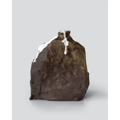 Black Mountain Tokkuri Vase | Vases & Vessels by AKIKO TSUJI. Item made of stoneware