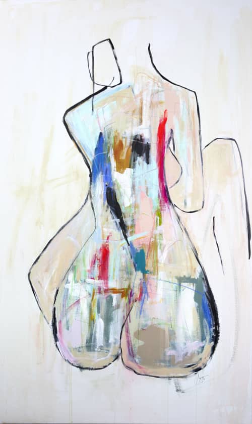 Leading Lady | Oil And Acrylic Painting in Paintings by Amy Stone | HIS DAUGHTER PALOMA in Lenox. Item made of canvas with synthetic
