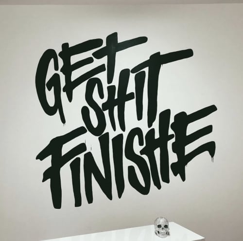 Custom Mural | Murals by Paper Cliché | Popheavy in Costa Mesa. Item made of synthetic