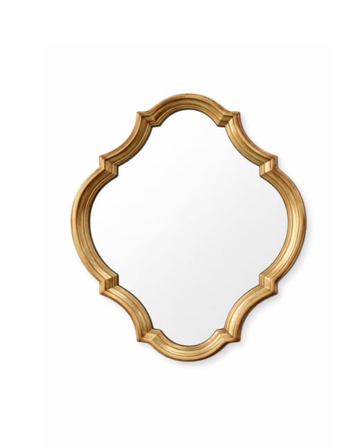 The Florence Scalloped Mirror | Decorative Frame in Decorative Objects by Famous Art Group Of Industries