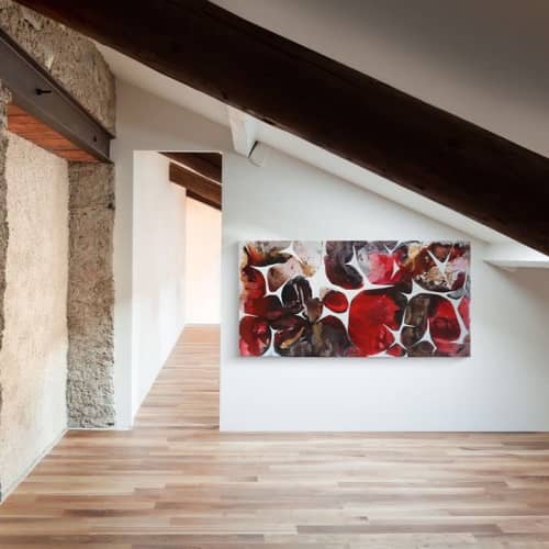 Gorecki II | Oil And Acrylic Painting in Paintings by Amica Whincop. Item composed of canvas & synthetic