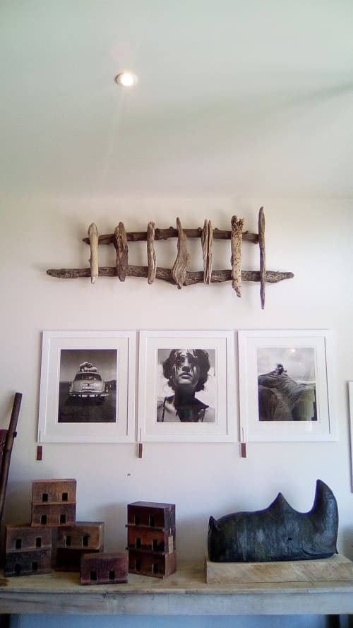 Windows (Wall Sculpture) | Wall Hangings by Jane Maroni Organic Design | Hana Waxman Design in Punta de Mita. Item composed of wood