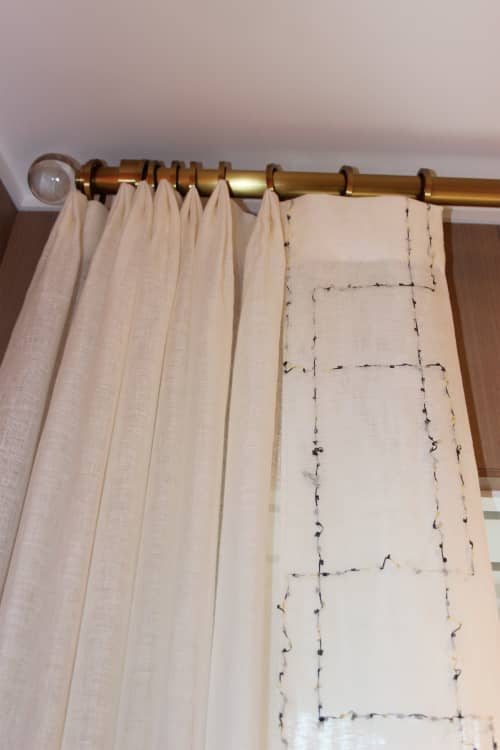 Melimelo | Curtain in Curtains & Drapes by Le Studio Anthost. Item made of linen