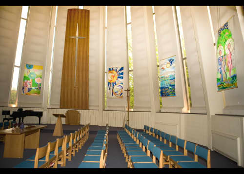 Six Days of Creation | Murals by Christina Saj Fine Art and Design | New Brunswick Theological Seminary in New Brunswick