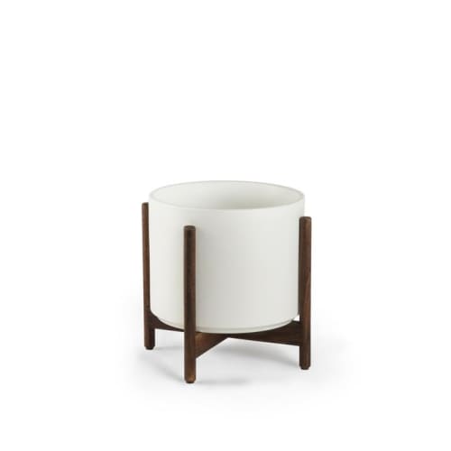 The Eight w/ Stand Planter | Vases & Vessels by LBE Design. Item made of ceramic