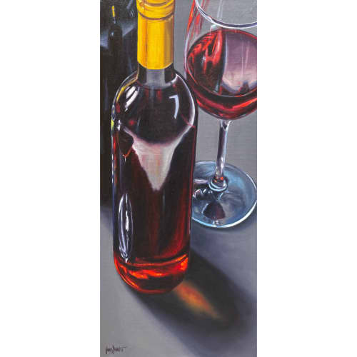 'Reminiscing' Original Oil Painting | Oil And Acrylic Painting in Paintings by Jenny Stewart's Fine Art. Item made of canvas works with contemporary & country & farmhouse style